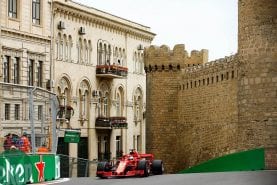 Ferrari fastest in Azerbaijan F1 FP3
