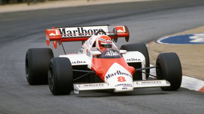 Niki Lauda McLaren 1984 South African GP