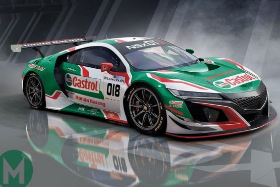 NSX GT3 to compete at Spa