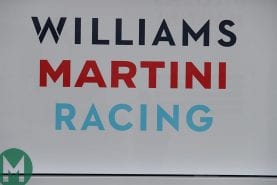 Williams splits with head of aero