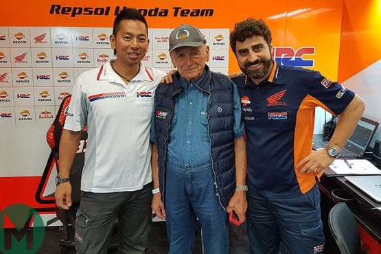 The grandfathers of Márquez’s RC213V