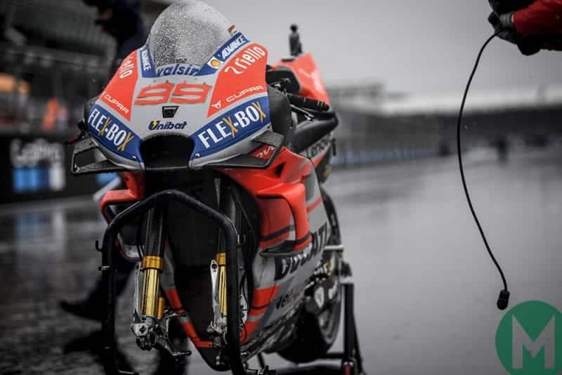 Andrea Dovizioso motorcycle 2018 Silverstone MotoGP