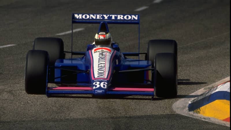 4 Stefan Johansson Onyx 1989 French GP