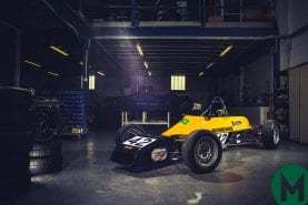 Senna’s first racing car at Race Retro