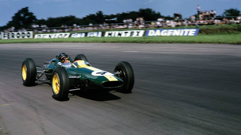 Jim Clark Lotus 25 1963 British GP Silverstone