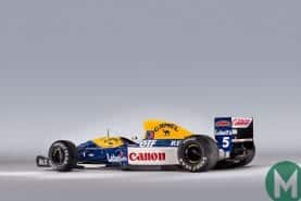 Nigel Mansell’s F1 championship-winning Williams FW14B sells for £2.7m