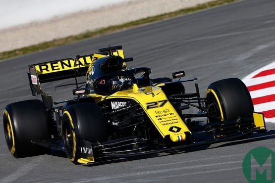 Hülkenberg tops the final day of F1’s opening test