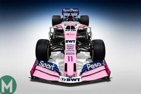 Racing Point launches 2019 F1 car in Canada
