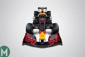 Red Bull unveils livery on morning of F1 testing