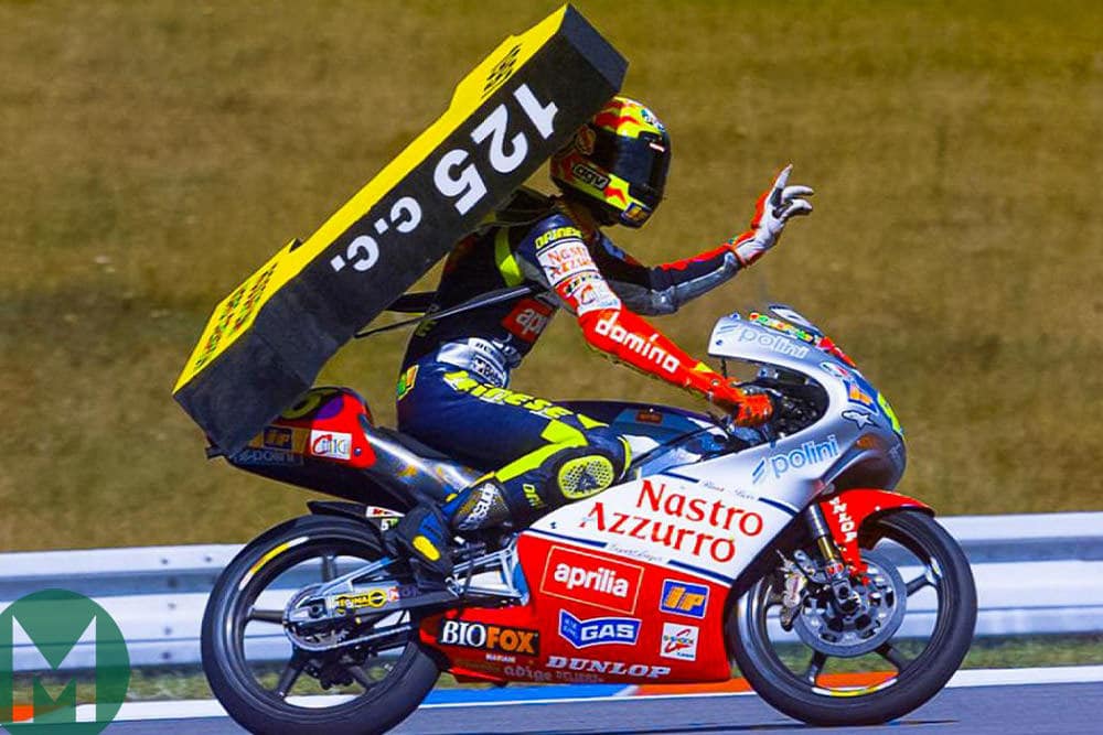 Rossi wins 1997125cc championship