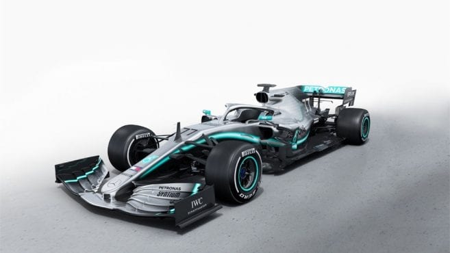 Updated: Mercedes unveils 2019 W10 F1 car