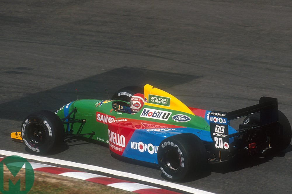Benetton B190 F1 car 1990 Japan