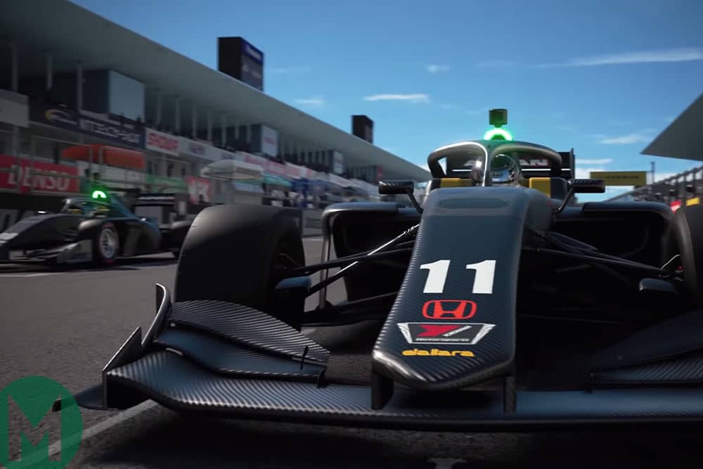 The 2019 Super Formula SF19 to be added to Gran Turismo
