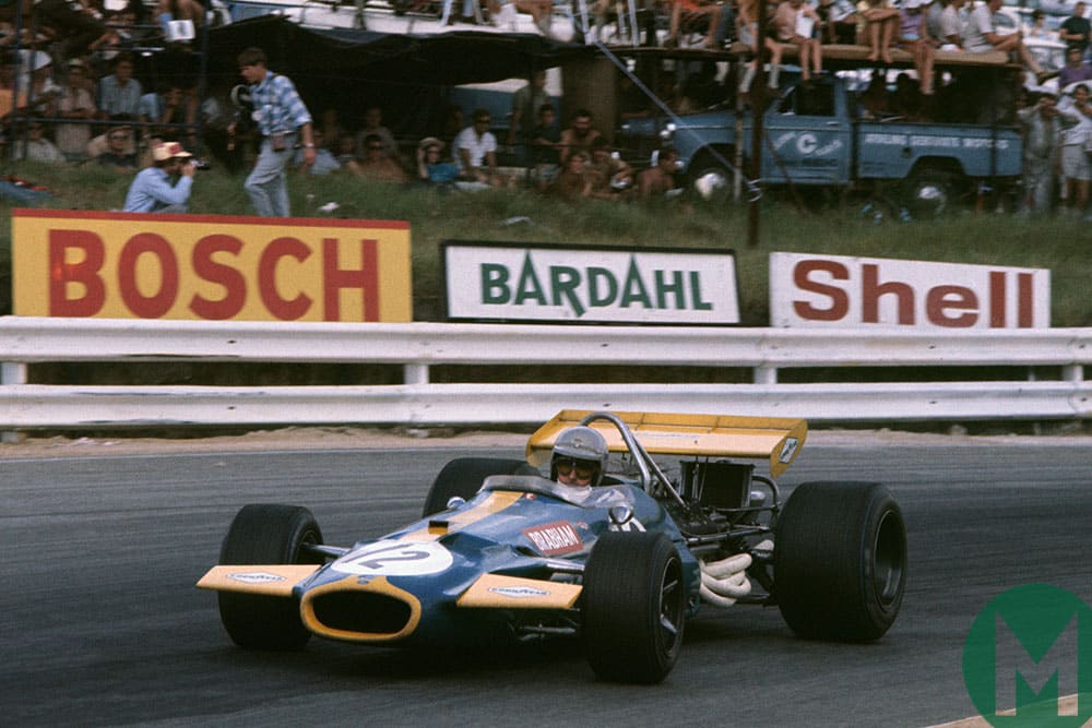 Jack Brabham in the 1970 South African Grand Prix