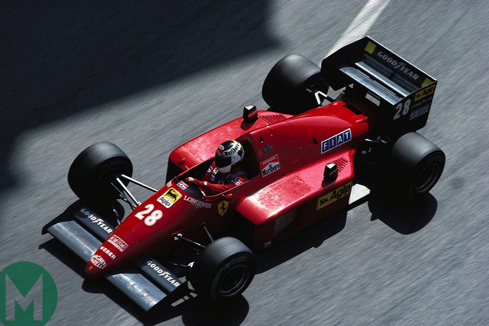Stefan Johansson F1 1986 Monaco