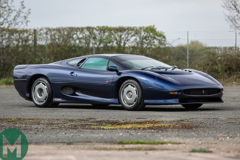 1995 Jaguar XJ220 for sale at the Heythrop Classic Car sale