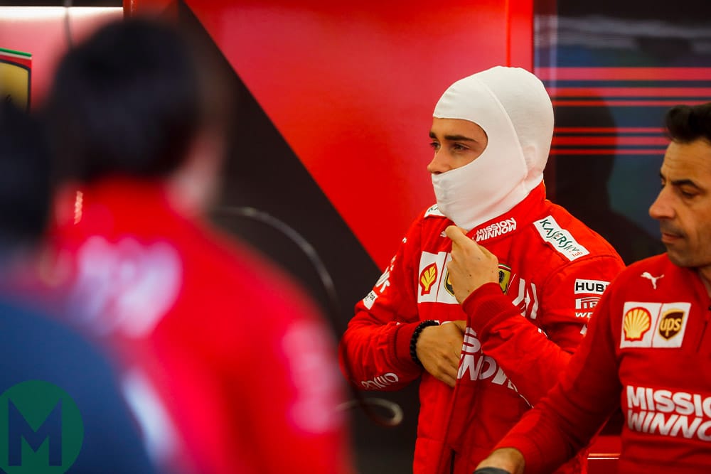 Charles Leclerc 2019 F1 Baku