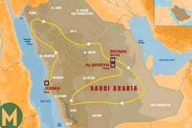 Saudi Arabian Dakar Rally route revealed