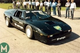 The land speed record-breaking BMW M1