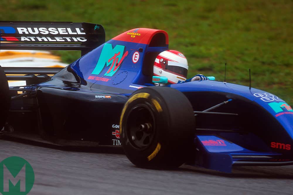 Ratzenberger 1994 Brazilian GP F1