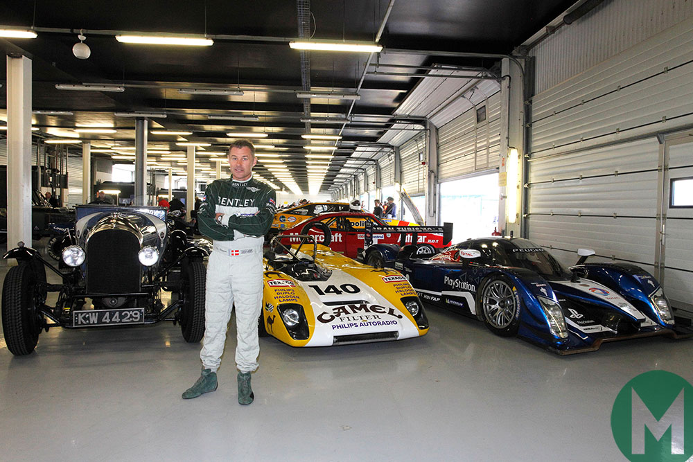 Tom Kristensen launches Silverstone Classic's  Twilight Tribute to Le Mans arces