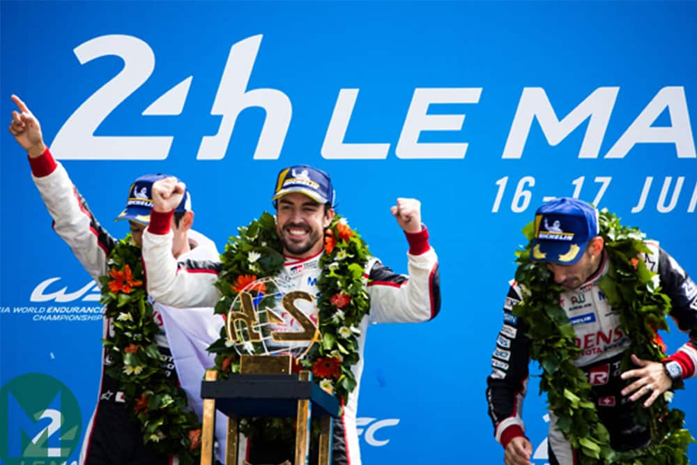 Alonso leaving Toyota: 24 hours of Le Mans podium