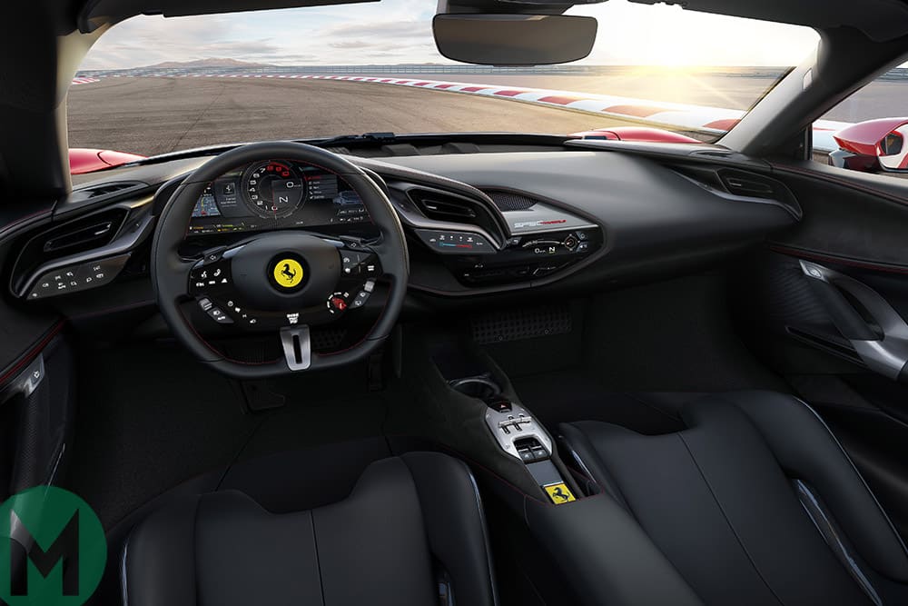 Ferrari SF90 interior
