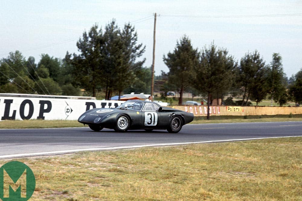 Rover-BRM turbine car at Le Mans 24 Hours in 1965