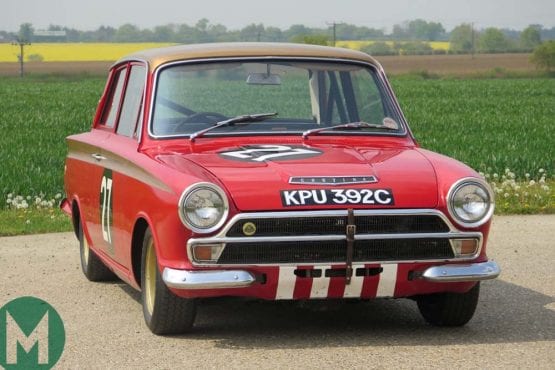 Championship-winning Ford Lotus Cortina to be auctioned for £220,000