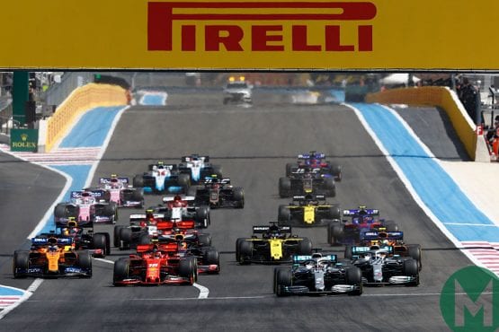 2019 Formula 1 French Grand Prix — race results