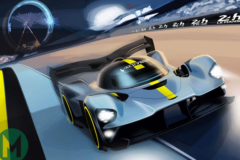 Aston MArtin Valkyrie racing car concept