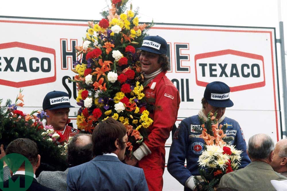 Gunnar Nilsson 1977 Belgian Grand Prix victory