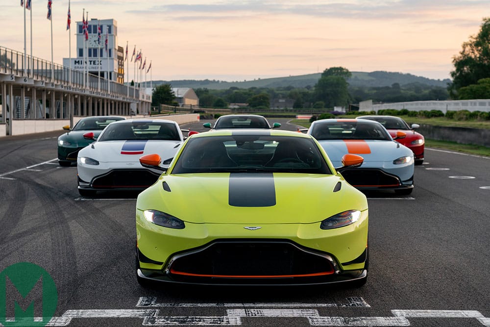 Aston Martin unveil six Vantage Racing Heritage Editions at 2019 Goodwood Festival of Speed