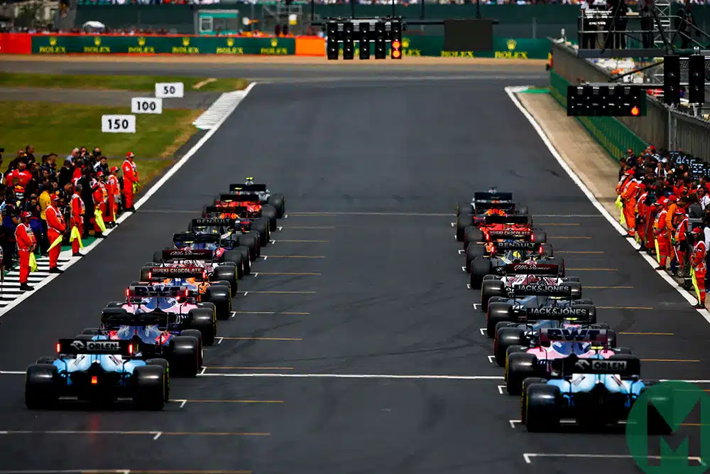 British Grand Prix 2019 starting grid