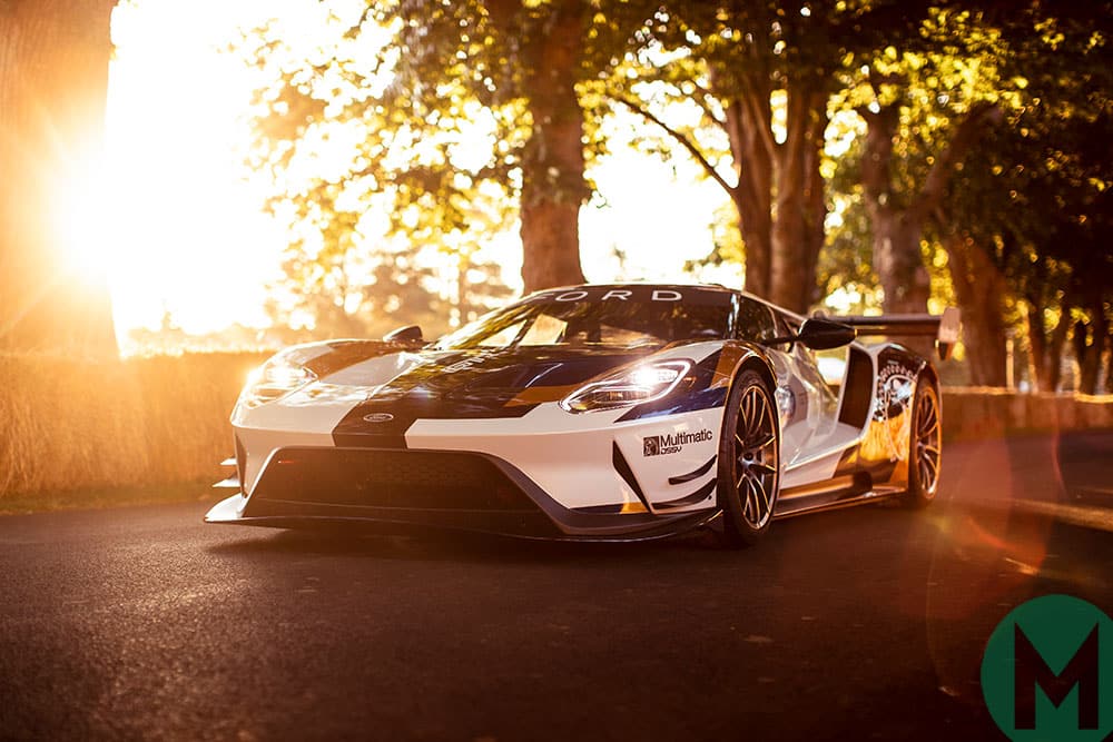 Ford unveils its new GT Mk II at the 2019 Goodwood Festival of Speed