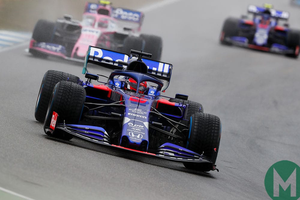 Daniil Kvyat Lance Stroll Toro Rosso Racing Point 2019 German GP
