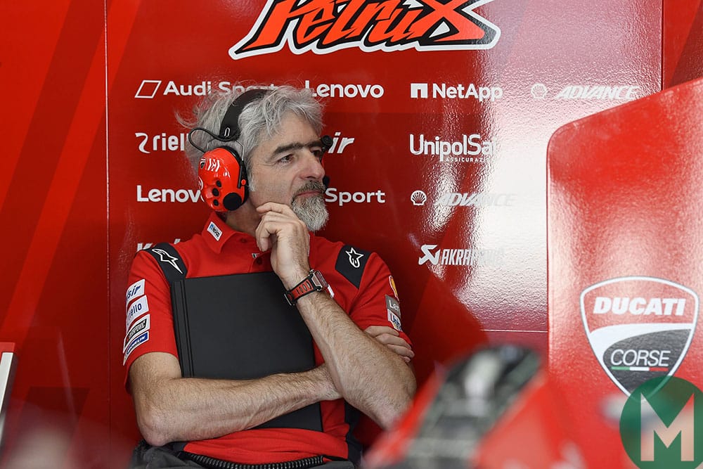 Ducati Corse general manager Gigi Dall’Igna