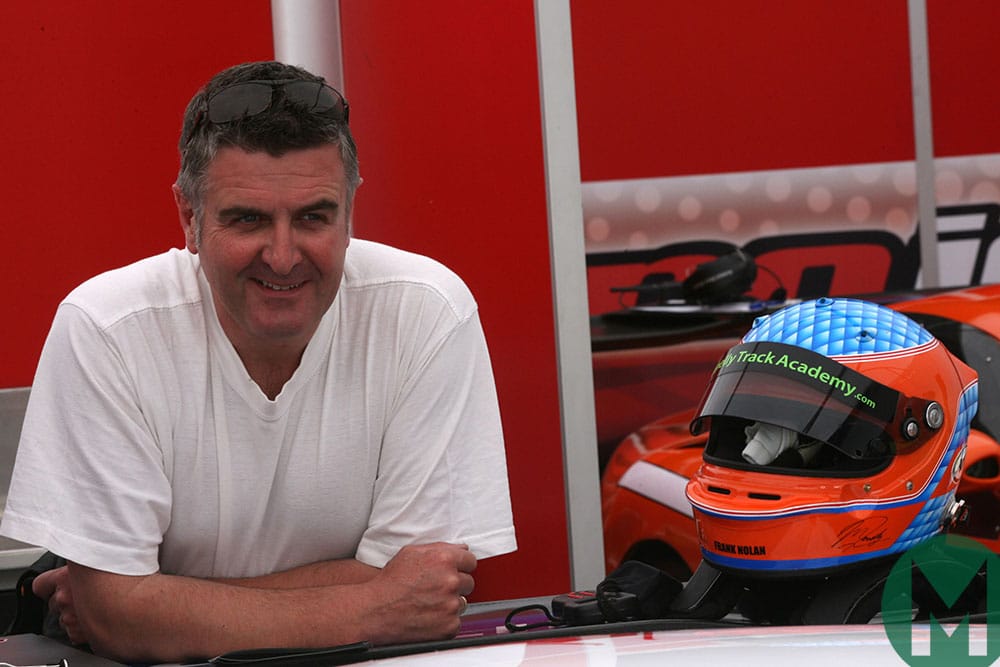 Martin Donnelly competing in Ginettas in 2010