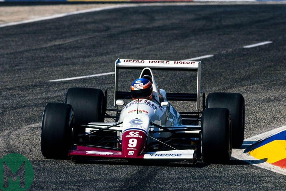 Donnelly made a one-off appearance for Arrows in 1989 French Grand Prix at Paul Ricard