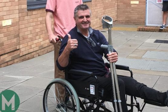 “I will fight it” – Martin Donnelly determined to make his latest recovery