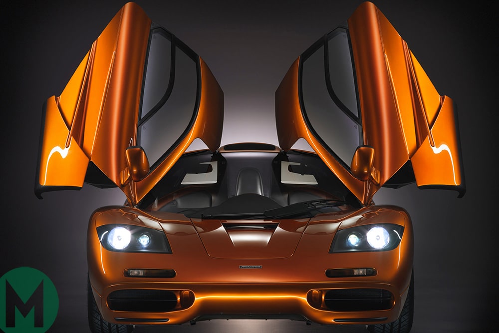 McLaren F1 with doors open