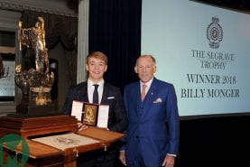 Billy Monger becomes youngest recipient of RAC’s Segrave Trophy