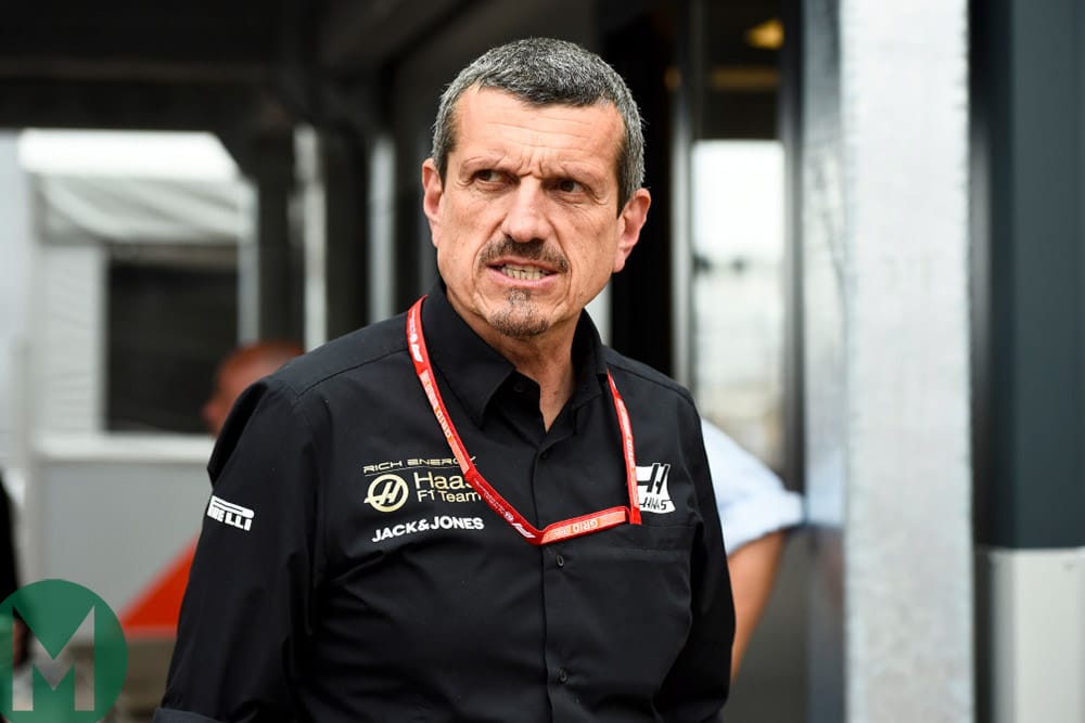 Guenther Steiner at the 2019 British Grand Prix