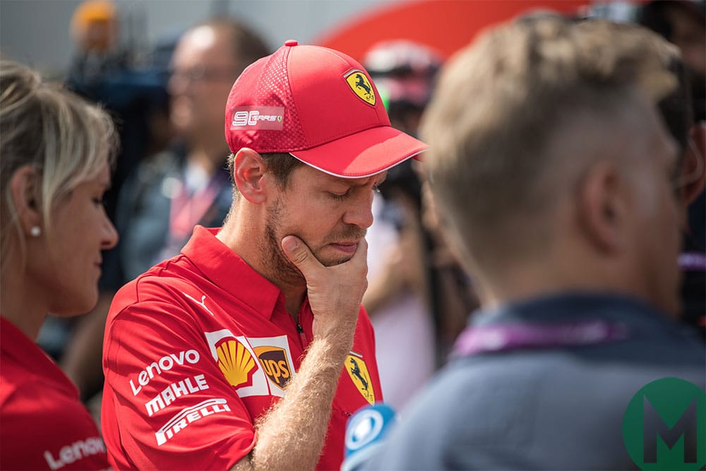 Vettel Ferrari German GP 2019 qualifying