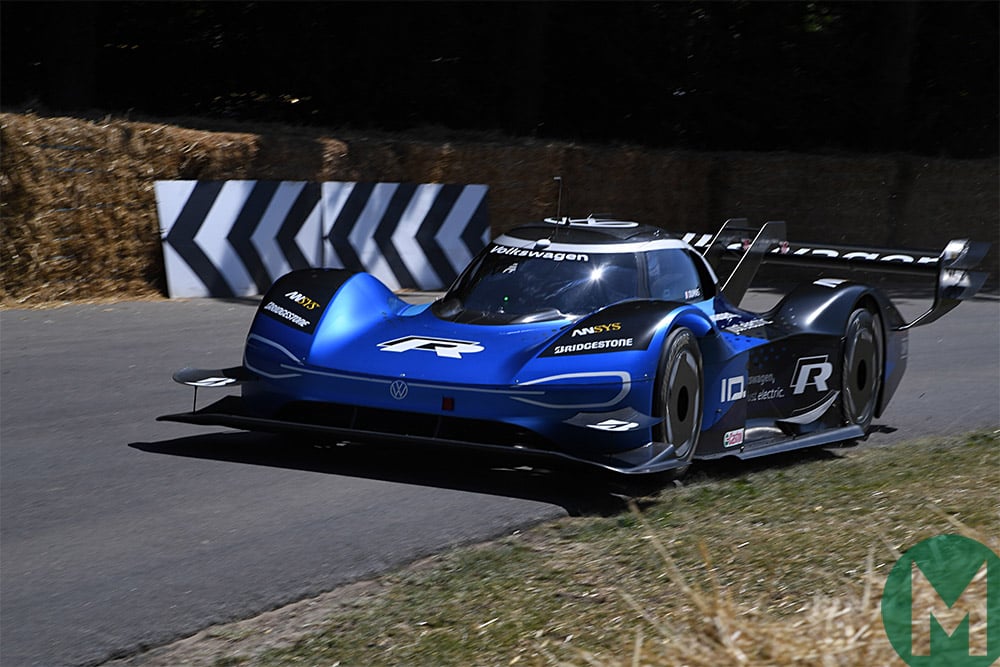 Volkswagen ID R at 2019 Goodwood Festival of Speed