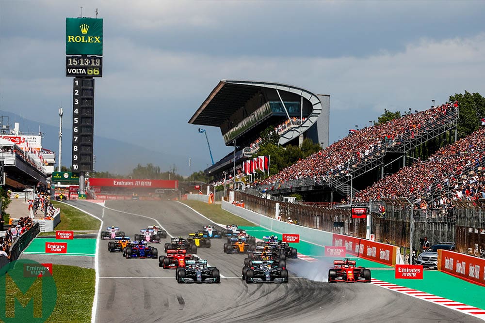 2019 Spanish Grand Prix start