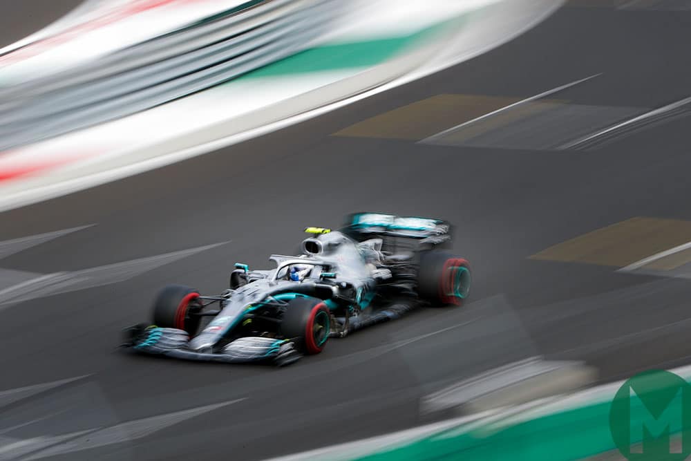 Valtteri Bottas led the Mercedes charge on Saturday