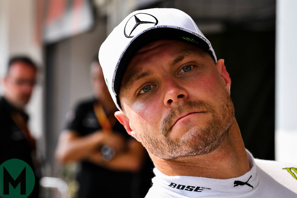 Valtteri Bottas after qualifying second for the 2019 Hungarian Grand Prix