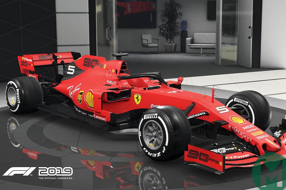 F1 2019 Game updates - Ferrari SF90