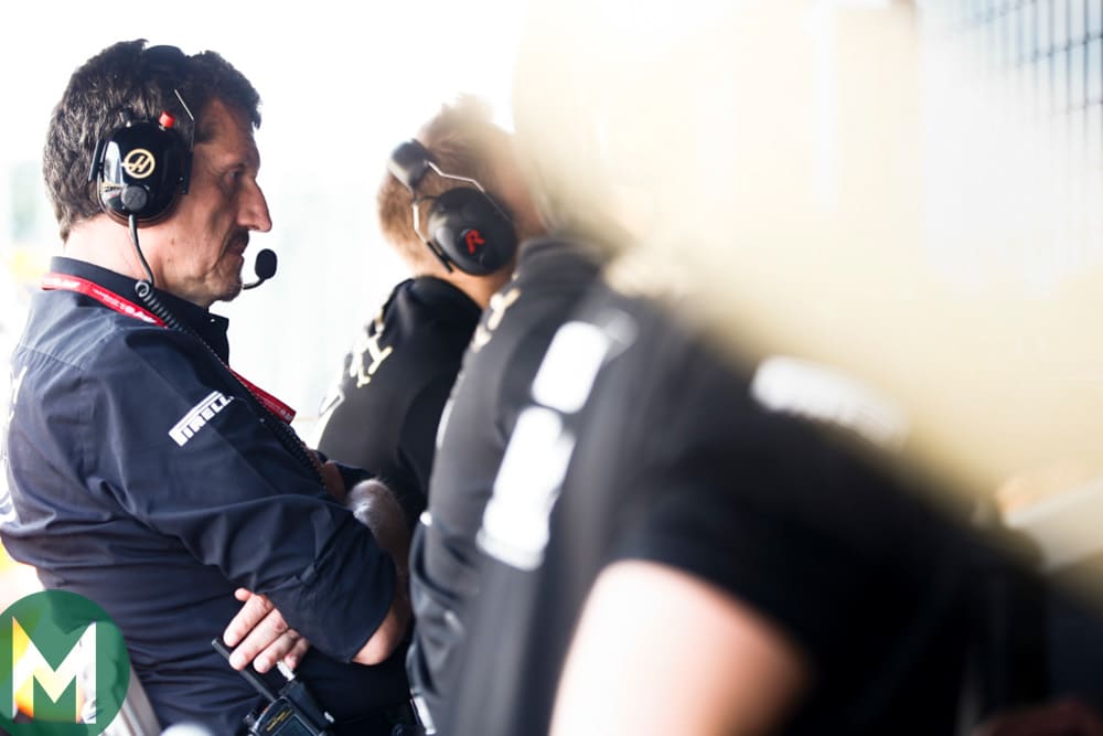 Haas team principal Guenther Steiner at the 2019 Hungarian Grand Prix